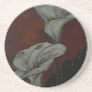 Arum Lilies 2 Coaster