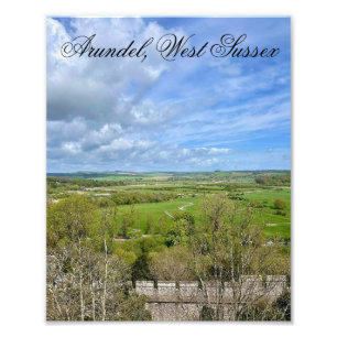 Arundel in Spring Time, West Sussex  Photo Print