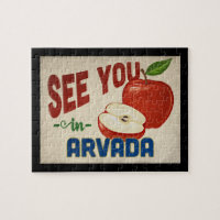 Arvada Colorado Apple - Vintage Travel
