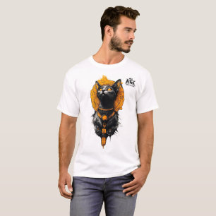 ARVEXON Queen Cat Crown Cute Streetwear Graphic T- T-Shirt