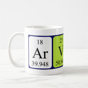 Arvid periodic table name mug