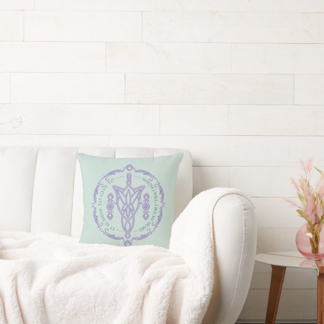 ARWEN™ Evenstar Quote Graphic Cushion (Couch)