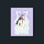 ARWEN™ "Share One Lifetime With You" Graphic Canvas Print<br><div class="desc">Celebrate one of the most romantic moments in Middle-Earth™ with this breathtaking Lord of the Rings™ design inspired by Arwen™. Illustrated in an elegant, storybook style, Arwen stands framed by flowing Elven drapery and delicate vine motifs, her serene expression capturing timeless grace and devotion. Beneath her, the beloved quote reads,...</div>