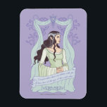 ARWEN™ "Share One Lifetime With You" Graphic Magnet<br><div class="desc">Celebrate one of the most romantic moments in Middle-Earth™ with this breathtaking Lord of the Rings™ design inspired by Arwen™. Illustrated in an elegant, storybook style, Arwen stands framed by flowing Elven drapery and delicate vine motifs, her serene expression capturing timeless grace and devotion. Beneath her, the beloved quote reads,...</div>