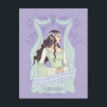 ARWEN™ "Share One Lifetime With You" Graphic Postcard<br><div class="desc">Celebrate one of the most romantic moments in Middle-Earth™ with this breathtaking Lord of the Rings™ design inspired by Arwen™. Illustrated in an elegant, storybook style, Arwen stands framed by flowing Elven drapery and delicate vine motifs, her serene expression capturing timeless grace and devotion. Beneath her, the beloved quote reads,...</div>