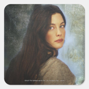 ARWEN™ turning back Square Sticker
