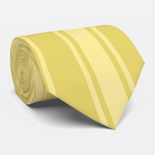 Arylide yellow Colour Stripe Funky Pattern Tie