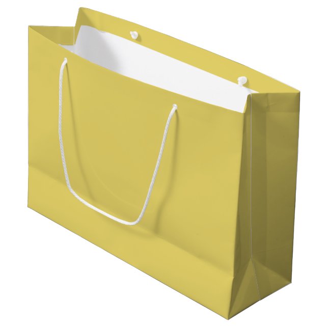  Arylide yellow (solid colour)  Large Gift Bag (Front Angled)