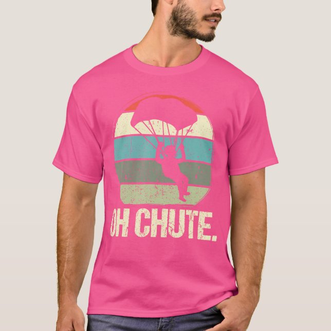 As A Funny Skydiving T-Shirt (Front)