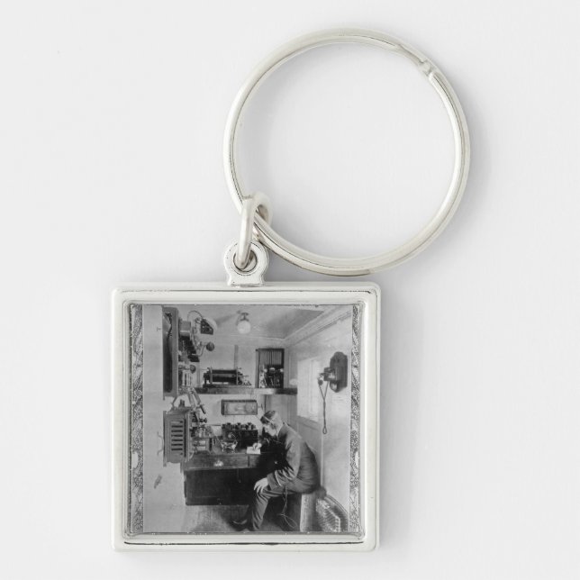 As Aboard the Wrecked "Titanic" Key Ring (Front)
