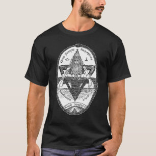 As Above So Below Alchemy Symbol Occult Pagan Goth T-Shirt
