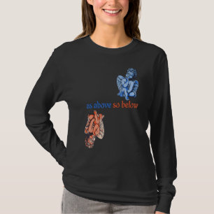As Above So Below Angels Magic Alchemy Occult T-Shirt