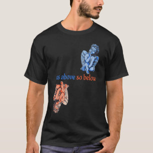 As Above So Below Angels Magic Alchemy Occult T-Shirt