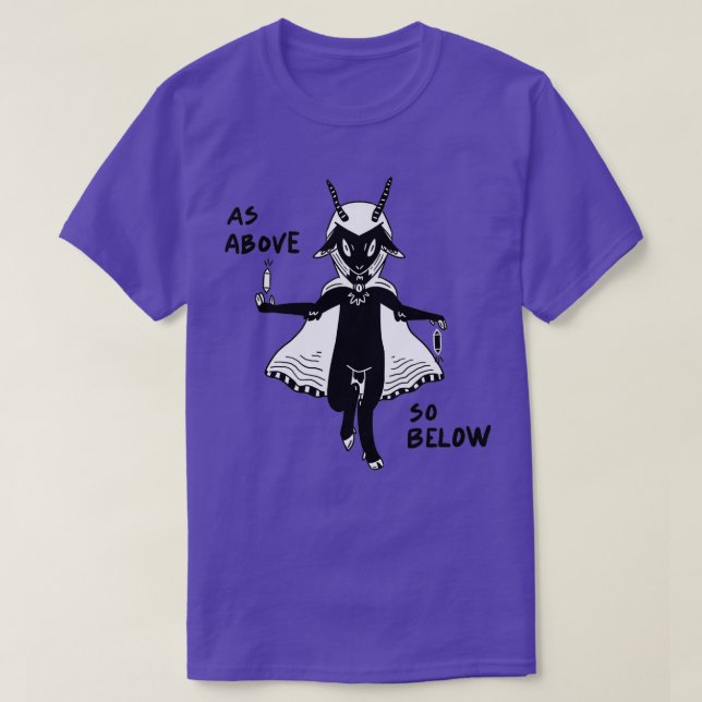 AS ABOVE SO BELOW Classic TShirt (Design Front)