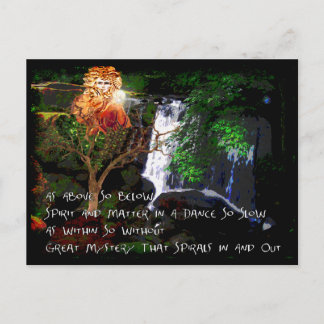 As Above So Below Postcard