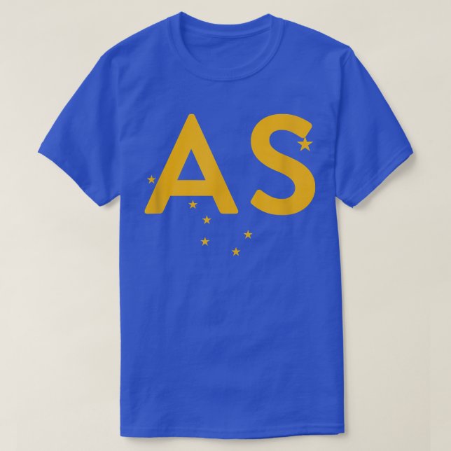 AS - Alaska Three Part Combo Design - Alaskan Flag T-Shirt (Design Front)