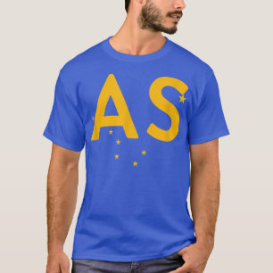 AS - Alaska Three Part Combo Design - Alaskan Flag T-Shirt
