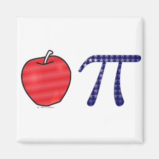 As American as Apple Pi Magnet
