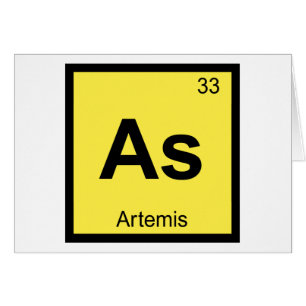 As - Artemis Goddess Chemistry Periodic Table