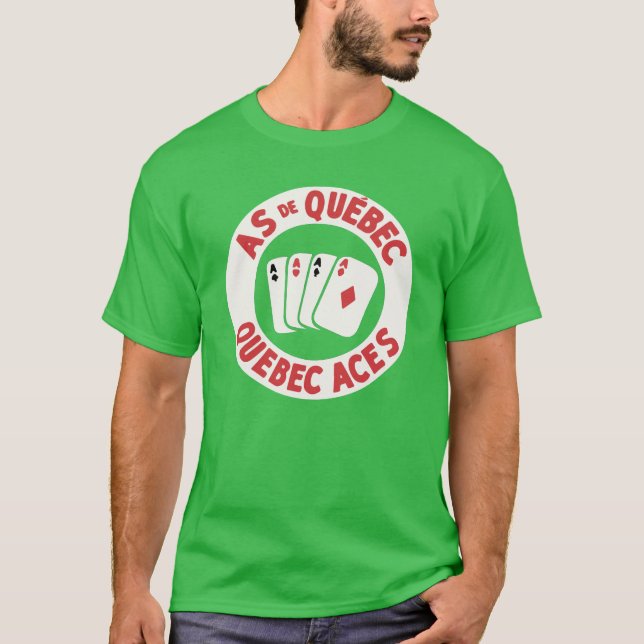 As de Québec T-Shirt (Front)