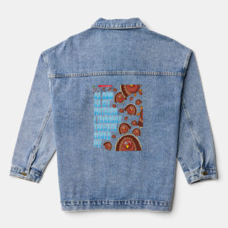 As God As My Witness I Thought Turkeys Could Fly  Denim Jacket