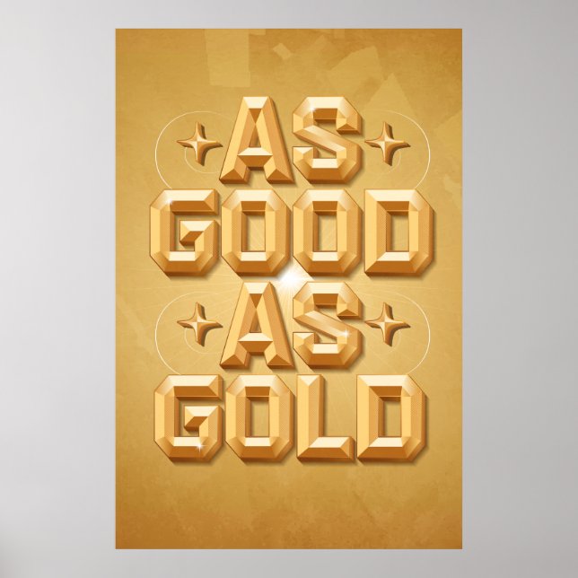As Good As Gold Poster (24x36) (Front)