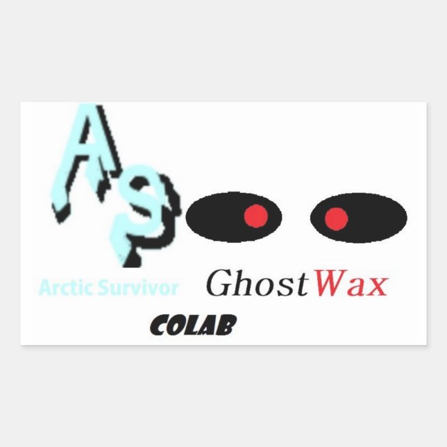 AS GW Colab Rectangular Sticker (Front)