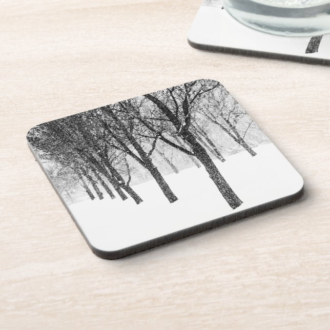as I side with trees Coaster (Left Side)