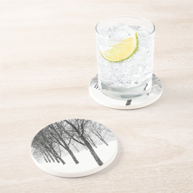 as I side with trees Coaster (Side)