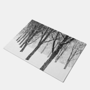 as I side with trees Doormat