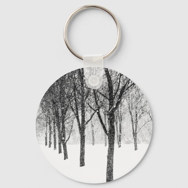 as I side with trees Key Ring (Front)