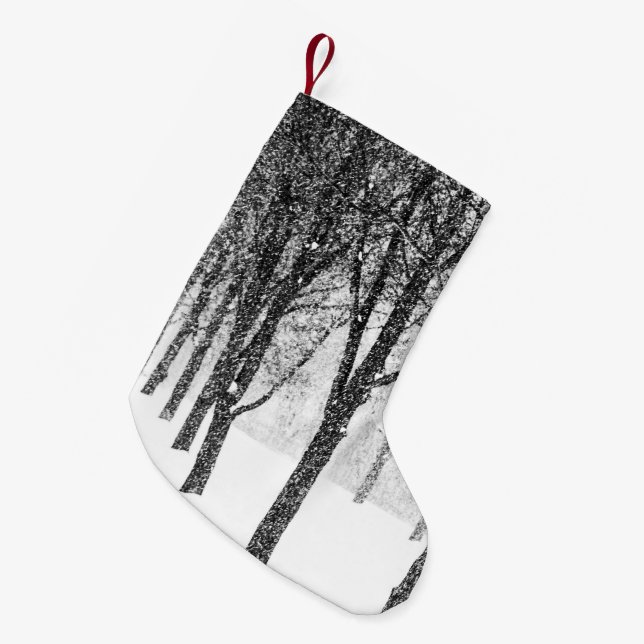 as I side with trees Small Christmas Stocking (Front (Hanging))