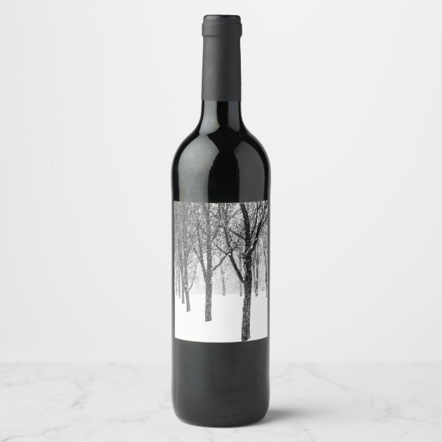 as I side with trees Wine Label (Front)