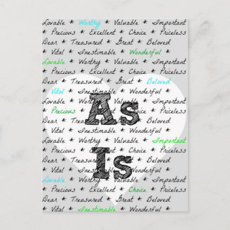 AS IS Postcard - Plantinski