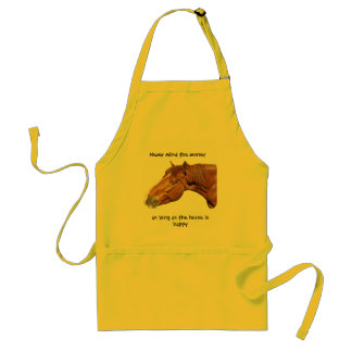 As long as the horse is happy standard apron