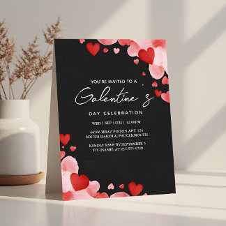 As Love Cute Wife Teen Girl Galentines Day Holiday Invitation