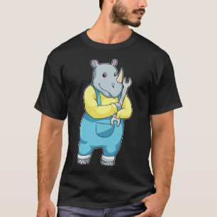as Mechanic with Wrench T-Shirt