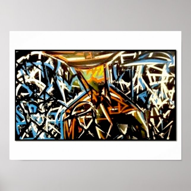 AS SEEN IN YOUTUBE VIDEO GRAFFITI ARTIST METRO ONE POSTER (Front)