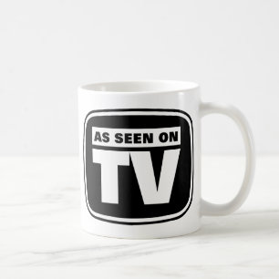 As Seen on TV - Black and White Coffee Mug