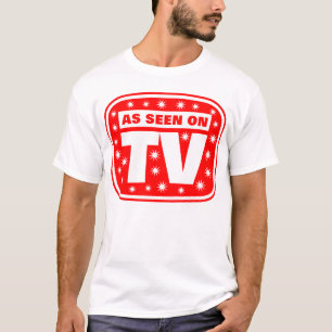 As Seen on TV - CH 2 With Snow Stars - Customised T-Shirt