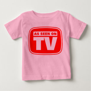 As Seen on TV - Customised Baby T-Shirt