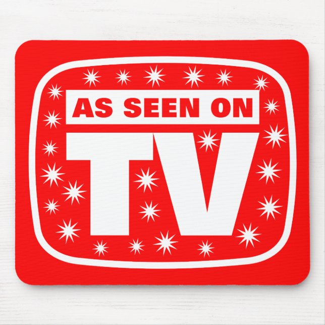 As Seen on TV - Customised Mouse Pad (Front)