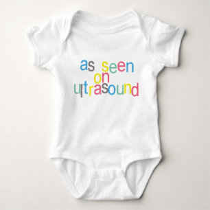 As Seen on Ultrasound Baby Bodysuit