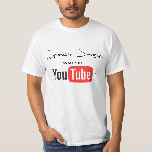As Seen On YouTube T-Shirt (Front)