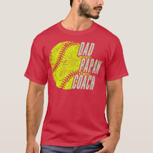 AS tees Softball Dad Papaw Coach