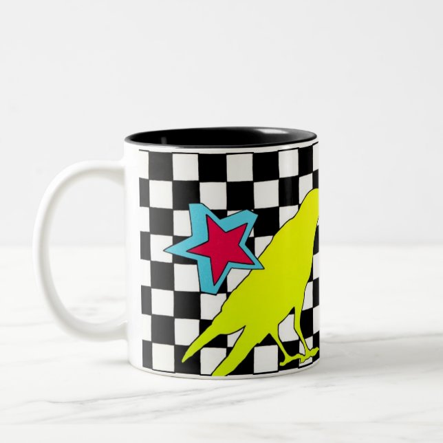 "As the crow flies" Mug (Left)