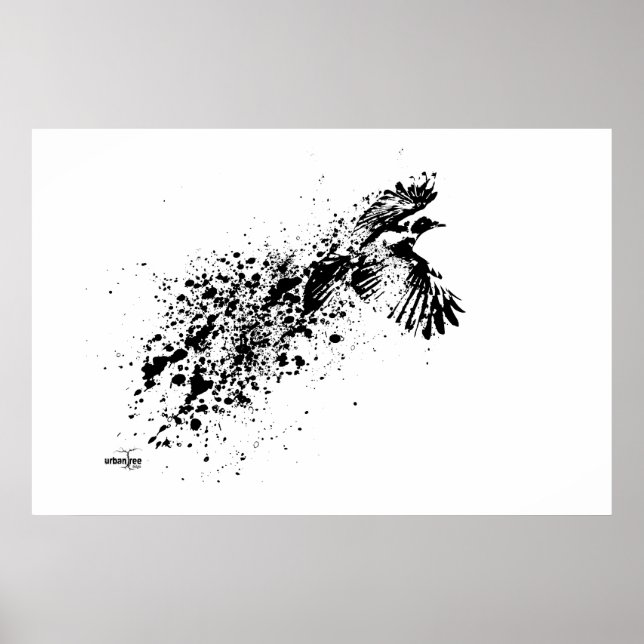 ...as the crow flies poster (Front)