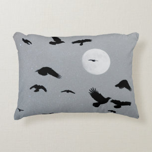 As The Crows Fly Decorative Cushion