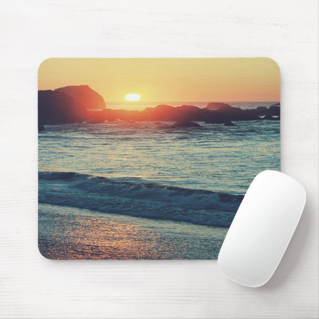 As the Sun sets...... Mouse Pad (With Mouse)