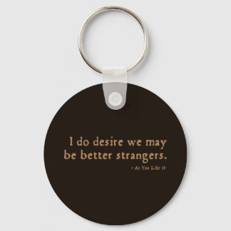 As You Like It Insult (16thC version) Key Ring